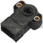 Potentiometer throttle valve