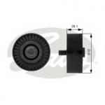 Polia de desvio/de guia, correia trapezoidal estriada