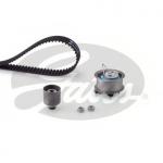 Pulley kit with timing belt