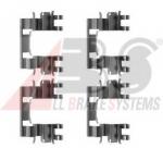 Kit de acessórios, pastilhas de travão