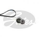 Jogo de correias trapezoidais estriadas