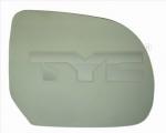 Door mirror glass base