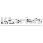 Panela de escape traseira