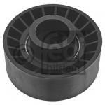 Polia de desvio/de guia, correia trapezoidal estriada