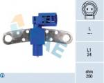 Gerador de impulsos, cambota; Sensor de rotações, gestão do motor