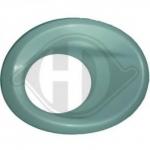 Front fog lamp blende